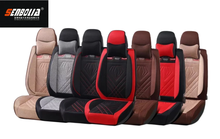 General flax car seat cushion 1