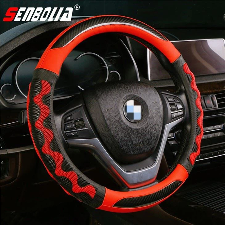 Sports Breathable Car Steering Wheel Cover